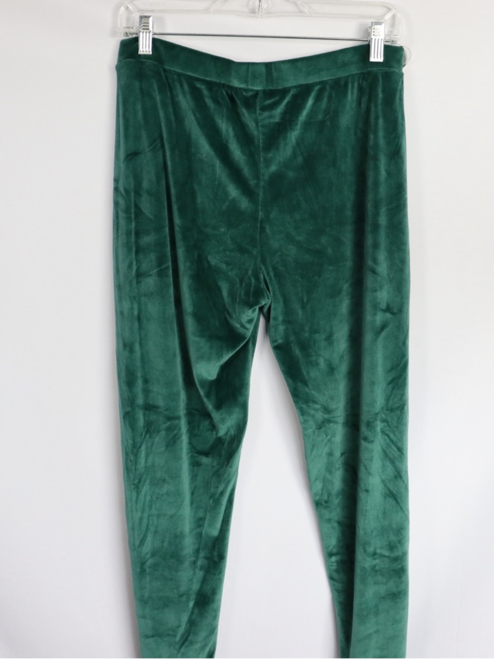 Teen Fitness Velour Tracksuit Set Green Hoodie & Pants Y2K Matching Set - Picture 11 of 11